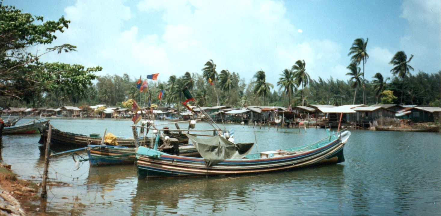 Fishing Village at Narathiwat