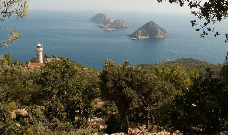 Gelidonya lighthouse in Antalya