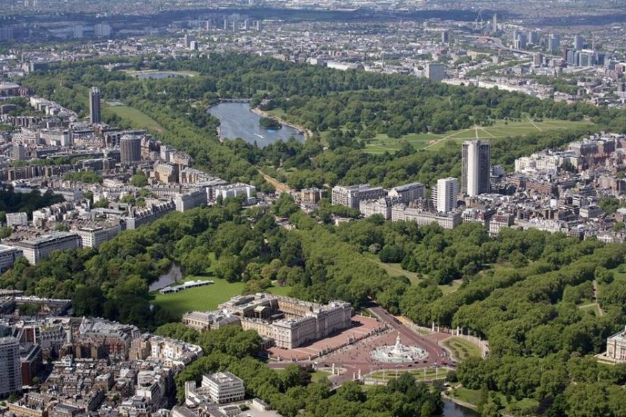 View over London