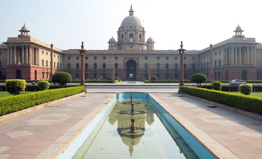 The Secretariat Building in Delhi