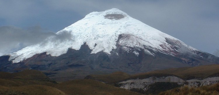 Cotopaxi - 5897 metres - second highest mountain in Ecuador