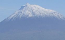 Mount Pico in the Azores, highest mountain of Portugal