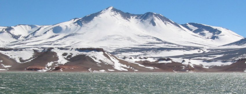 Ojos del Salado - 6885 metres - highest mountain in Chile - the second highest mountain in South America - highest volcano in the world