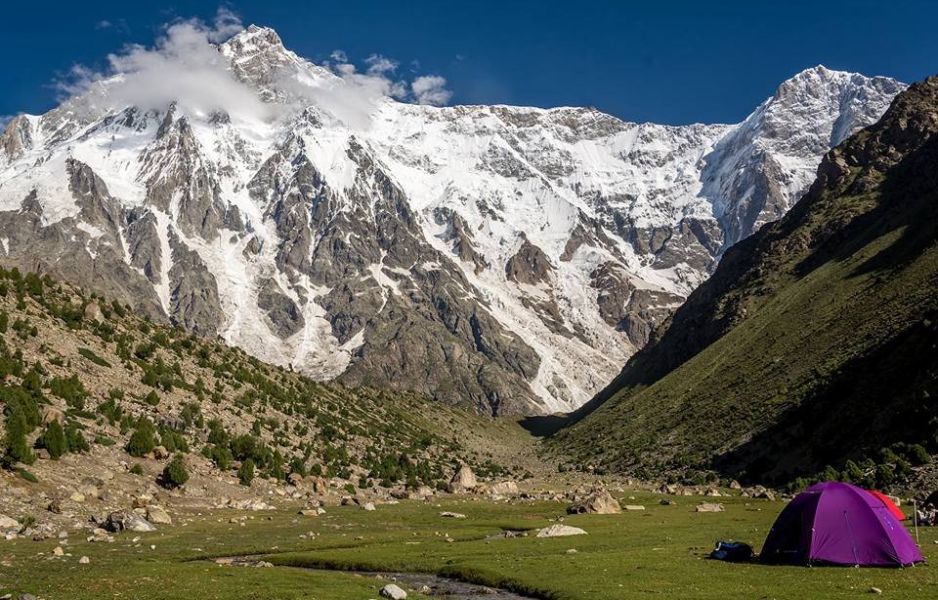 Rupal Face of Nanga Parbat - the World's ninth highest mountain in the Pakistan Karakorum