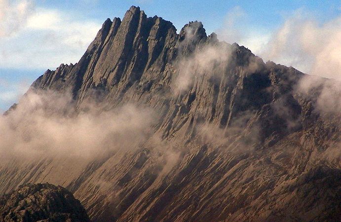 Carstensz Pyramid ( Puncak Jaya ) - highest mountain in Indonesia and Oceania / Australasia